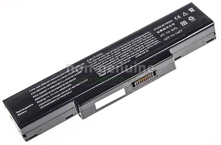 Battery for MSI VR601 laptop