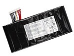 Replacement Battery for MSI GT72 6QE Dominator Pro G Tobii laptop