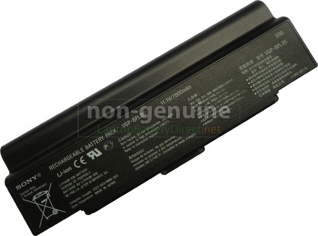 Battery for Sony VAIO VGN-SZ1VP/C laptop