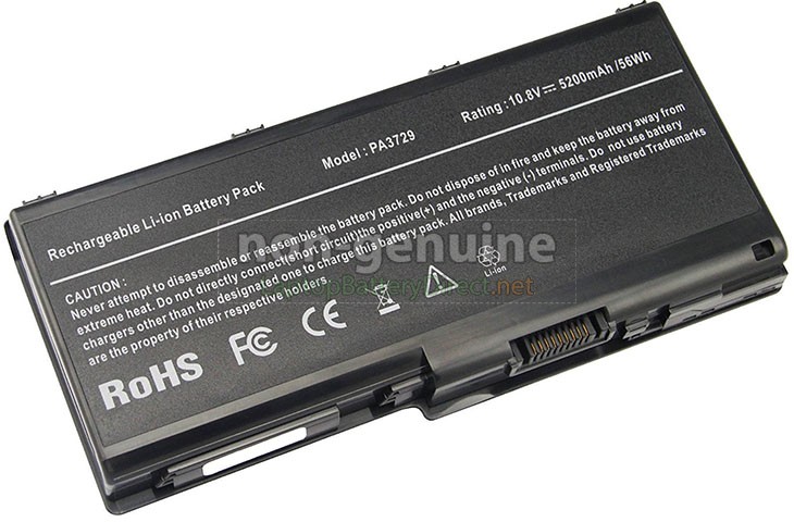 Battery for Toshiba Satellite P500-BT2G22 laptop