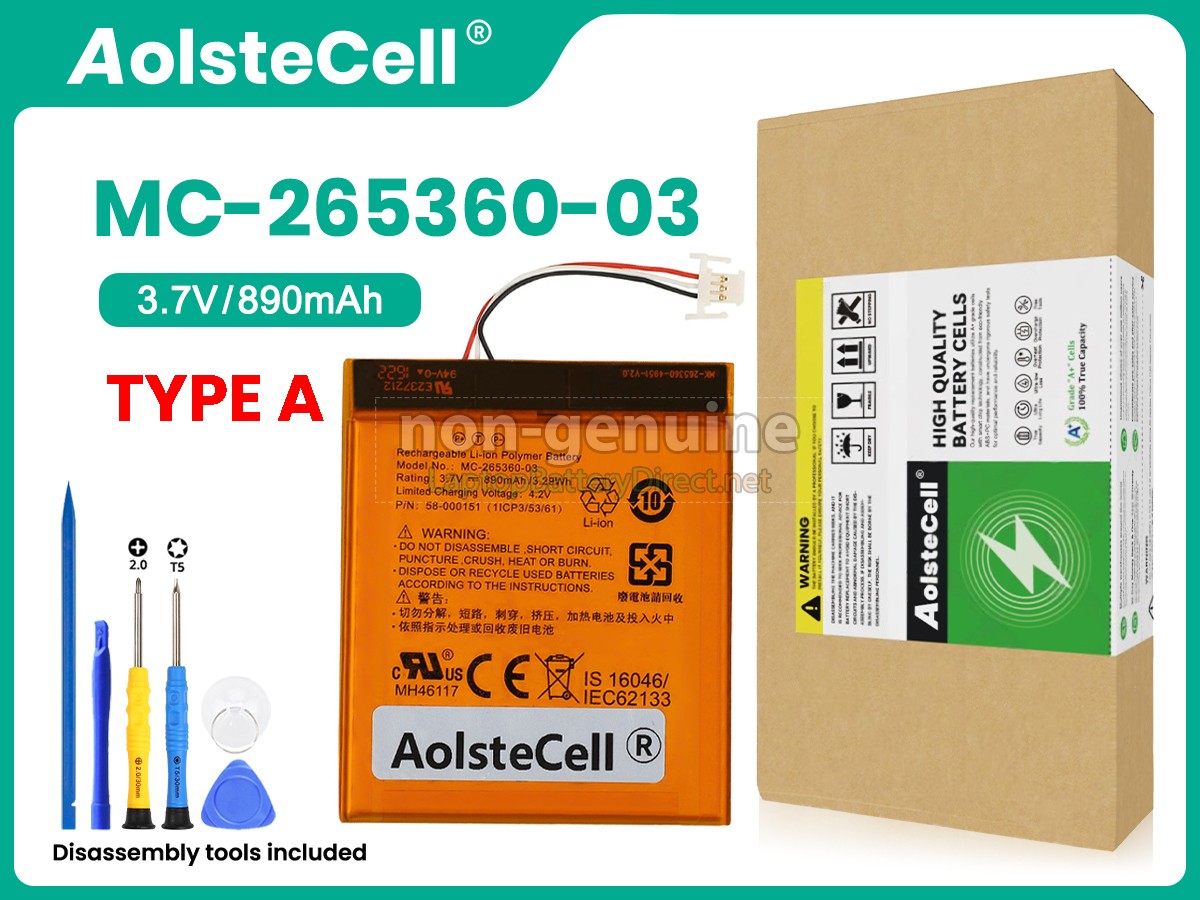 replacement Amazon KINDLE 7 WP63GW battery