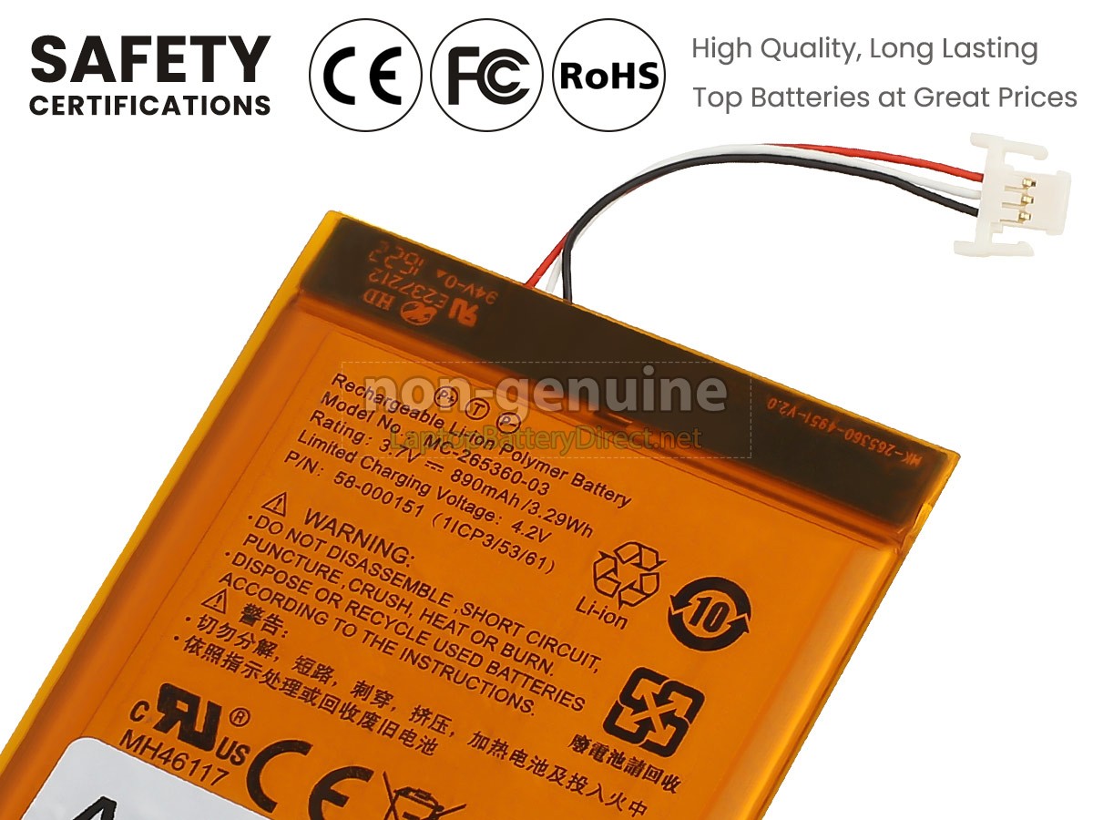 replacement Amazon KINDLE 7 WP63GW battery