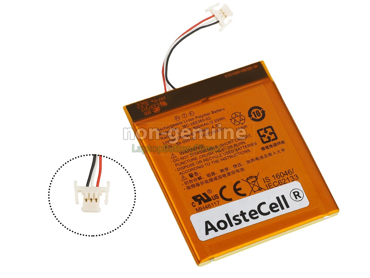 replacement Amazon KINDLE 7 WP63GW battery