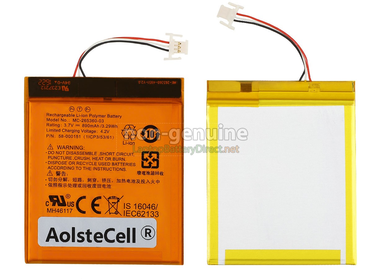 replacement Amazon KINDLE 7 WP63GW battery