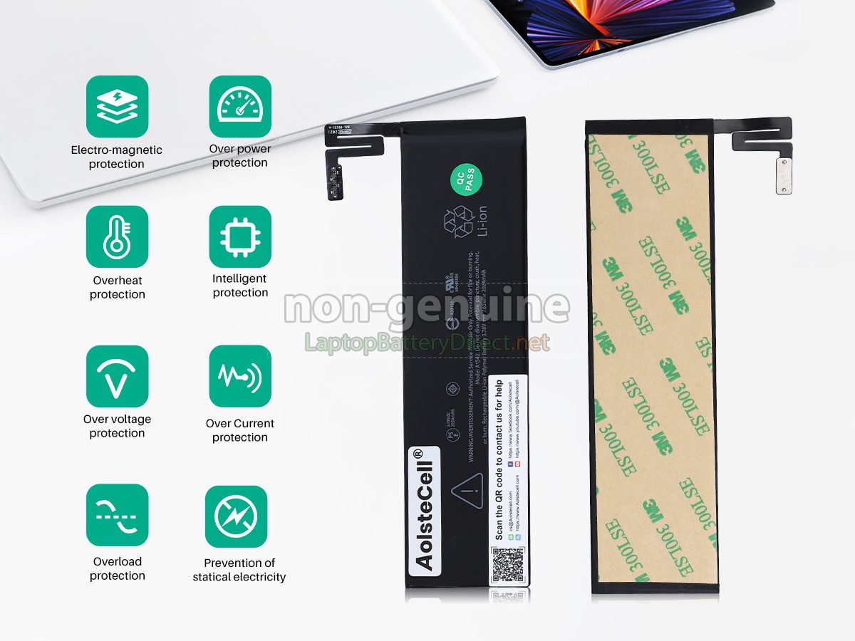 replacement Apple A1542 battery