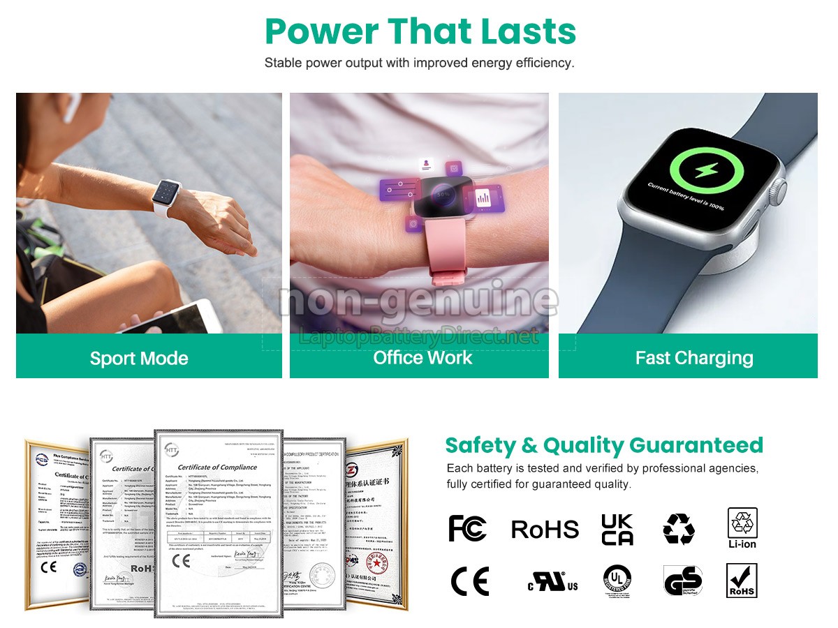 replacement Apple MJ3X2 battery