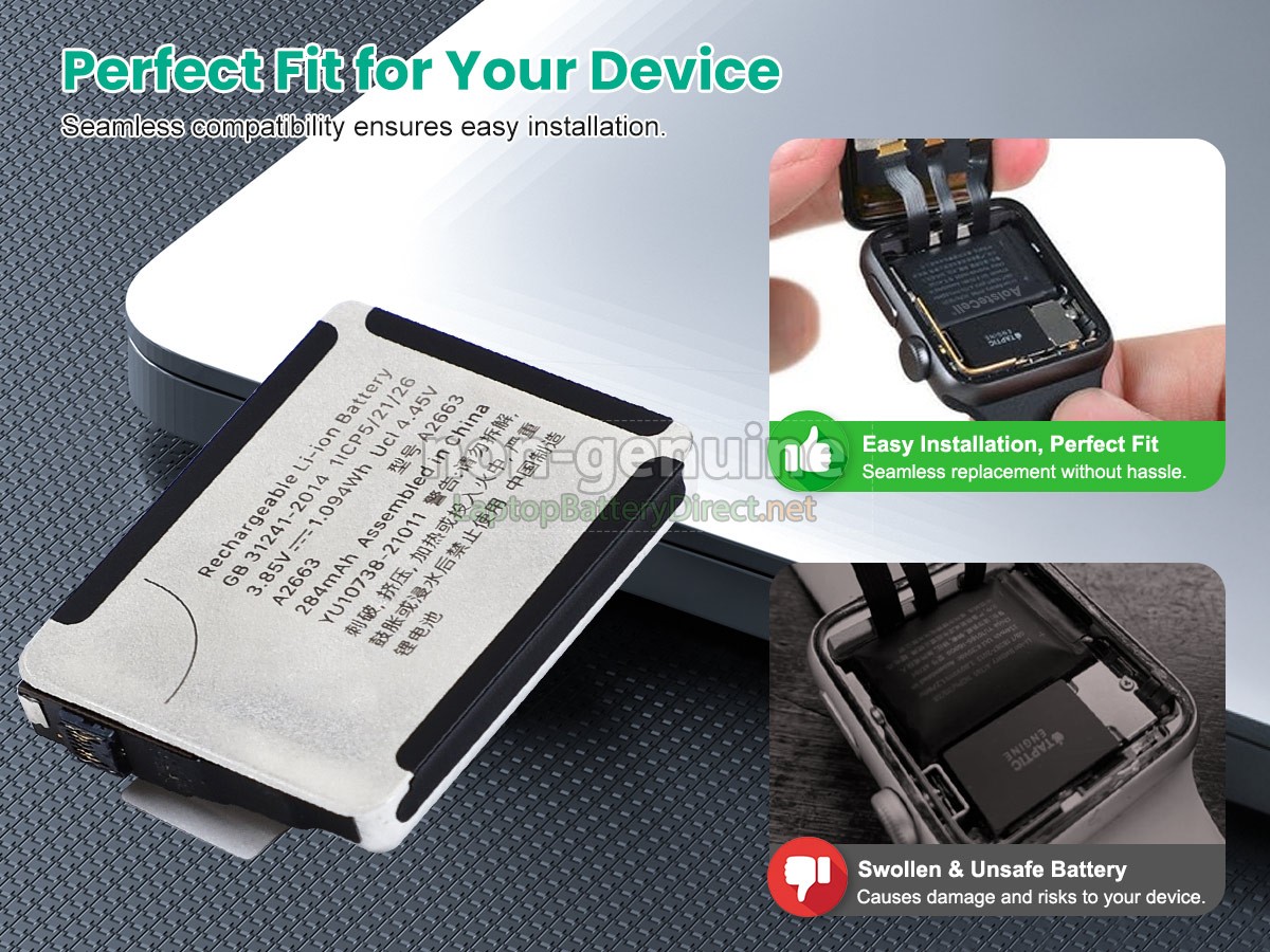 replacement Apple MNUX3LL/A battery