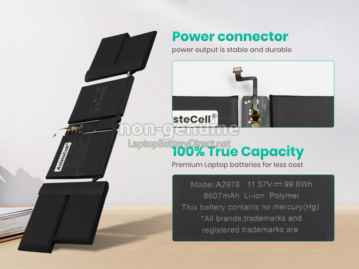 replacement Apple A2976 battery