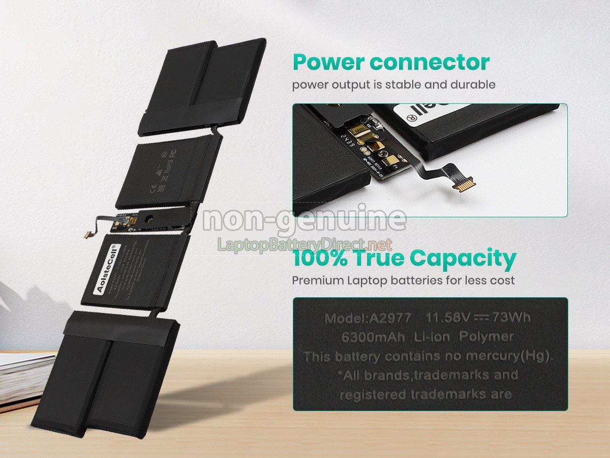 replacement Apple A2977 battery