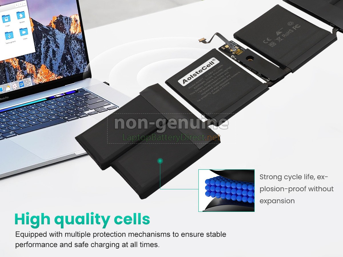 replacement Apple A2977 battery