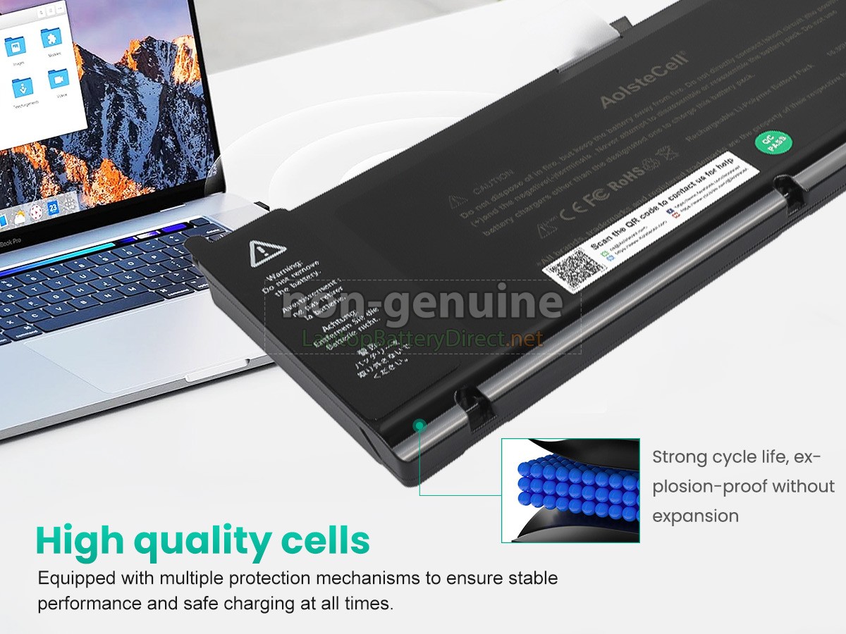 replacement Apple MB985LL/A battery