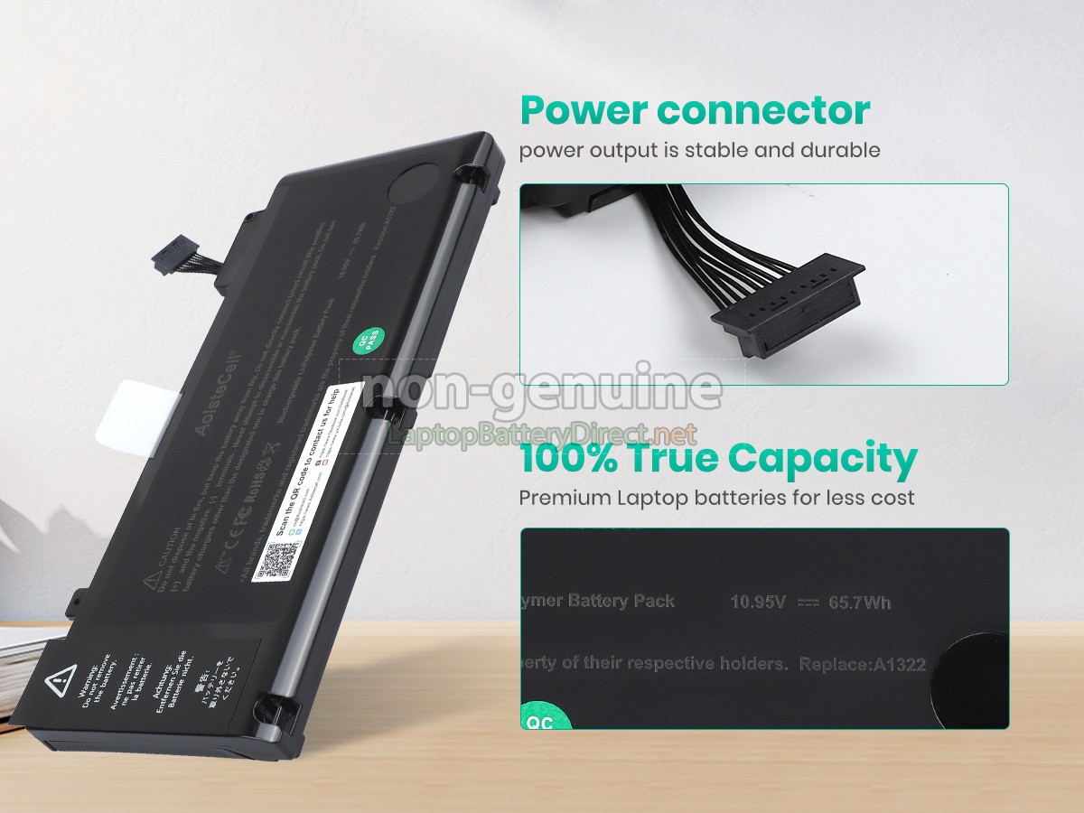 replacement Apple A1322 battery