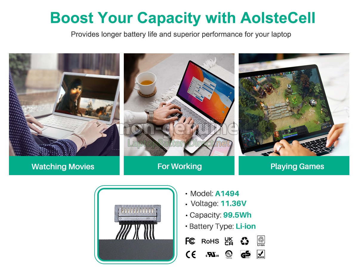 replacement Apple ME293 battery