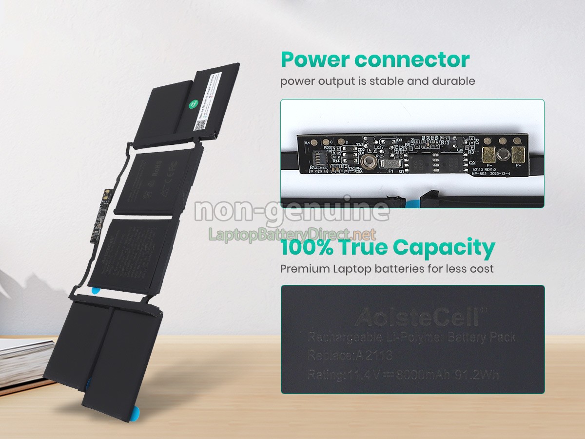 replacement Apple MVVM2LL/A battery