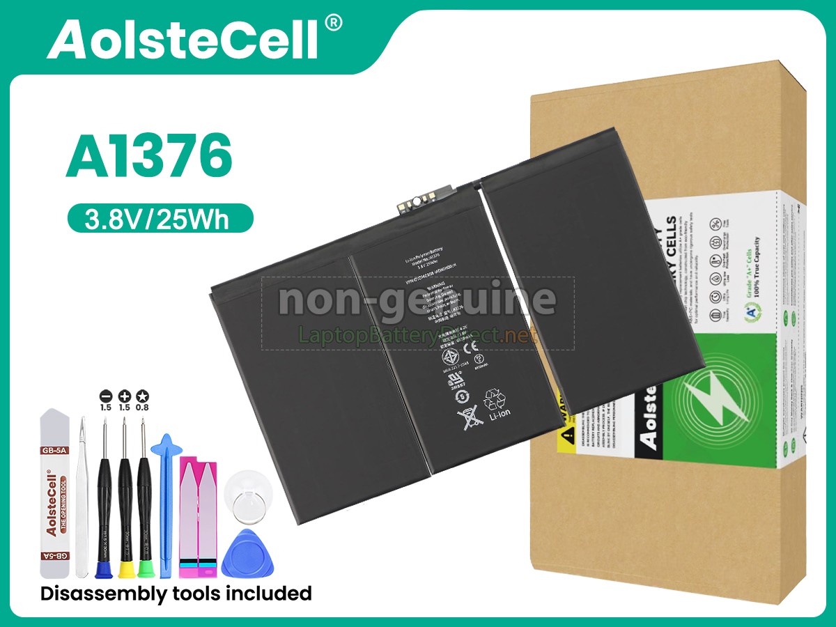 replacement Apple A1376 battery