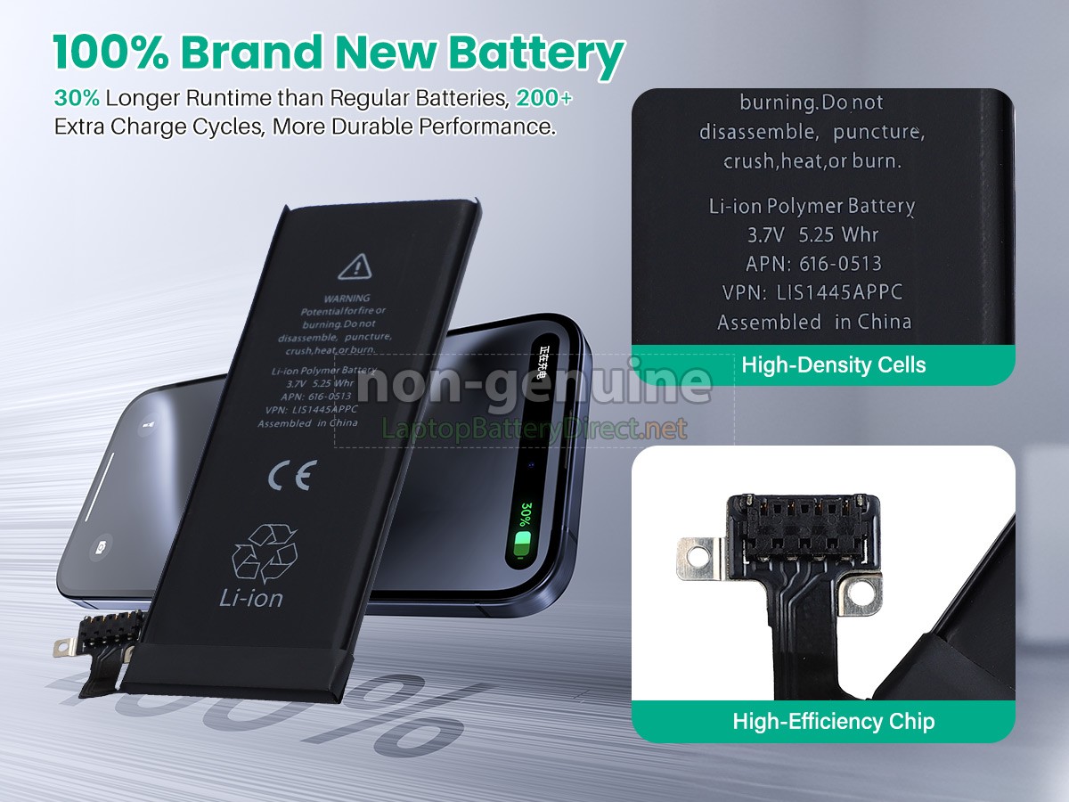 replacement Apple MC611 battery