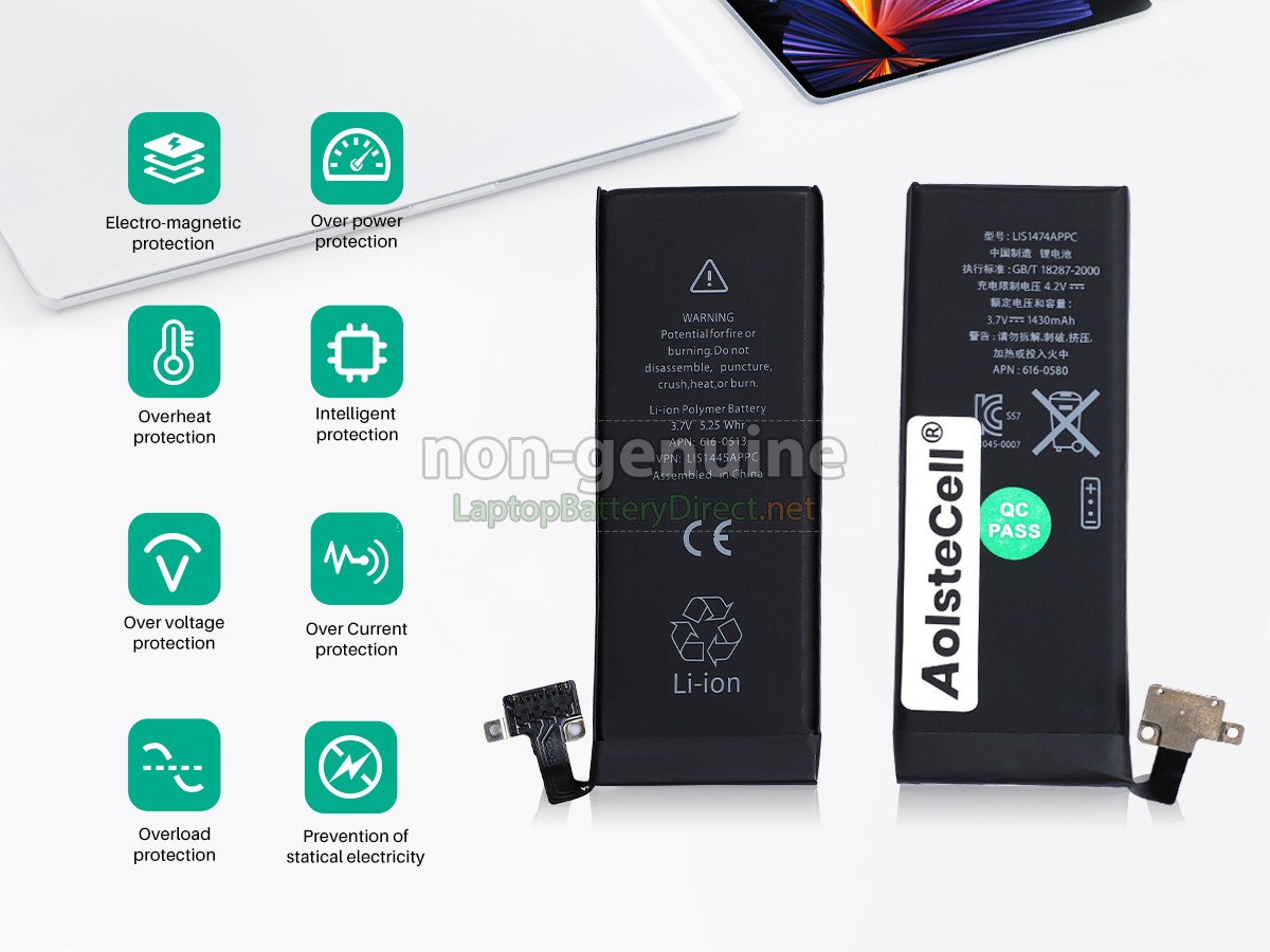 replacement Apple MC611 battery