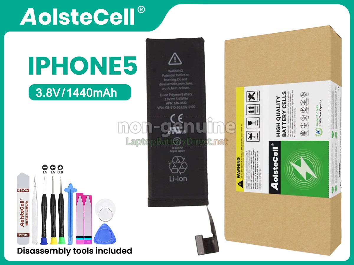 replacement Apple MD654 battery