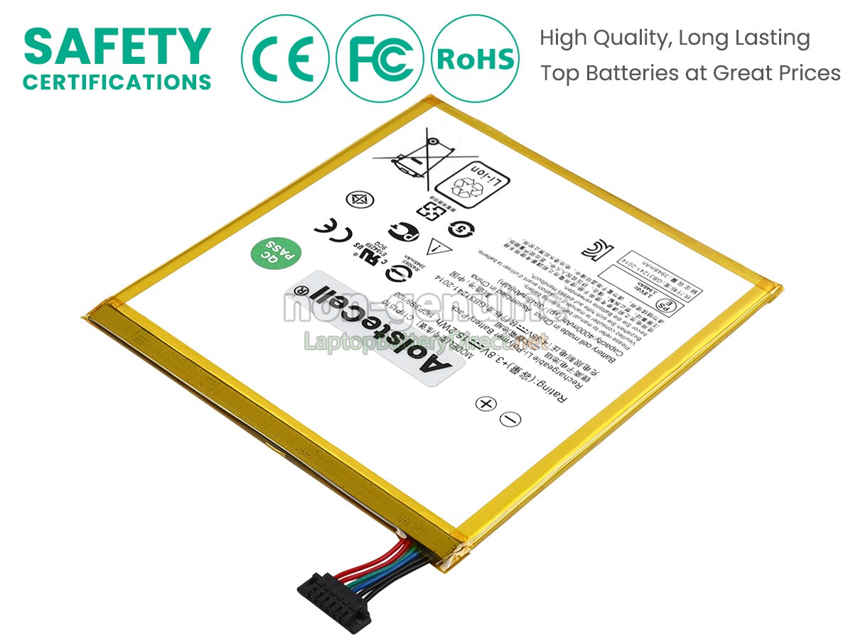 replacement Asus ZENPad S 8.0 Z580C battery