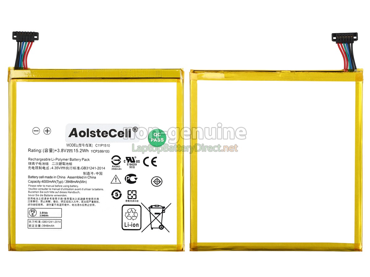 replacement Asus ZENPad S 8.0 Z580C battery