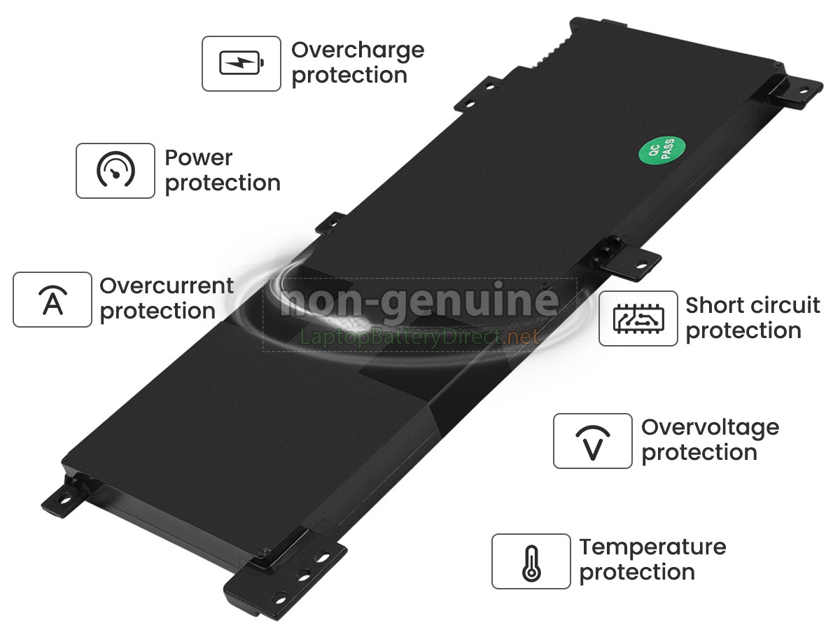 replacement Asus X456UB-1B battery