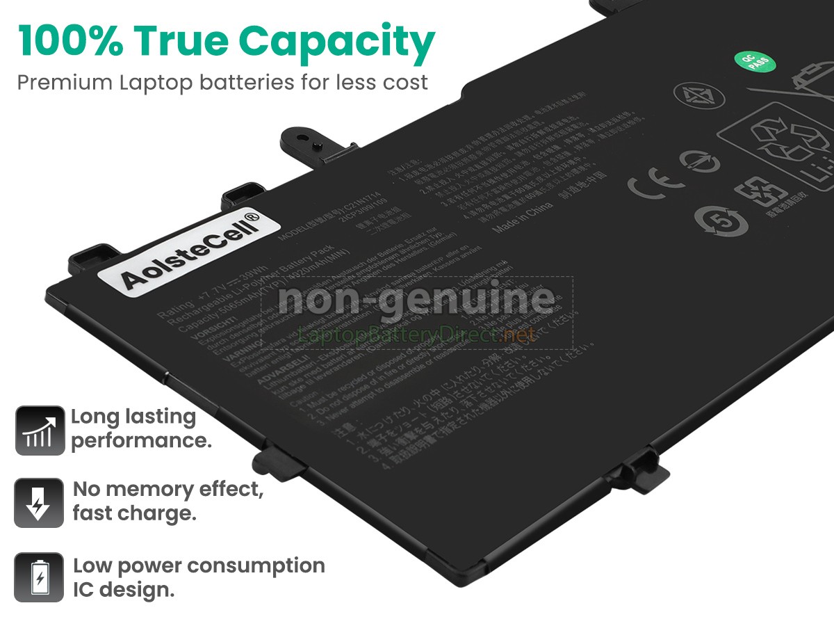 replacement Asus VivoBook Flip J401NA battery
