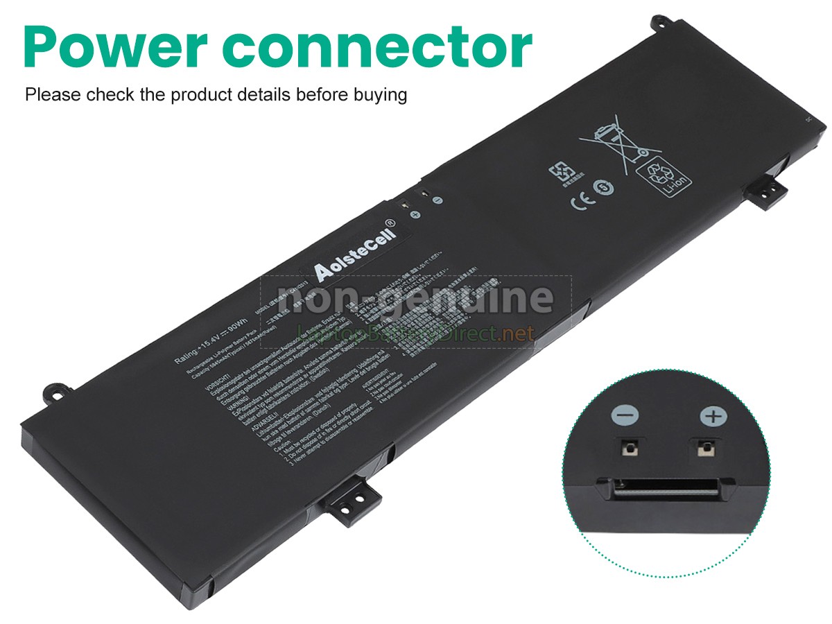 replacement Asus Rog STRIX G15 G513QR battery
