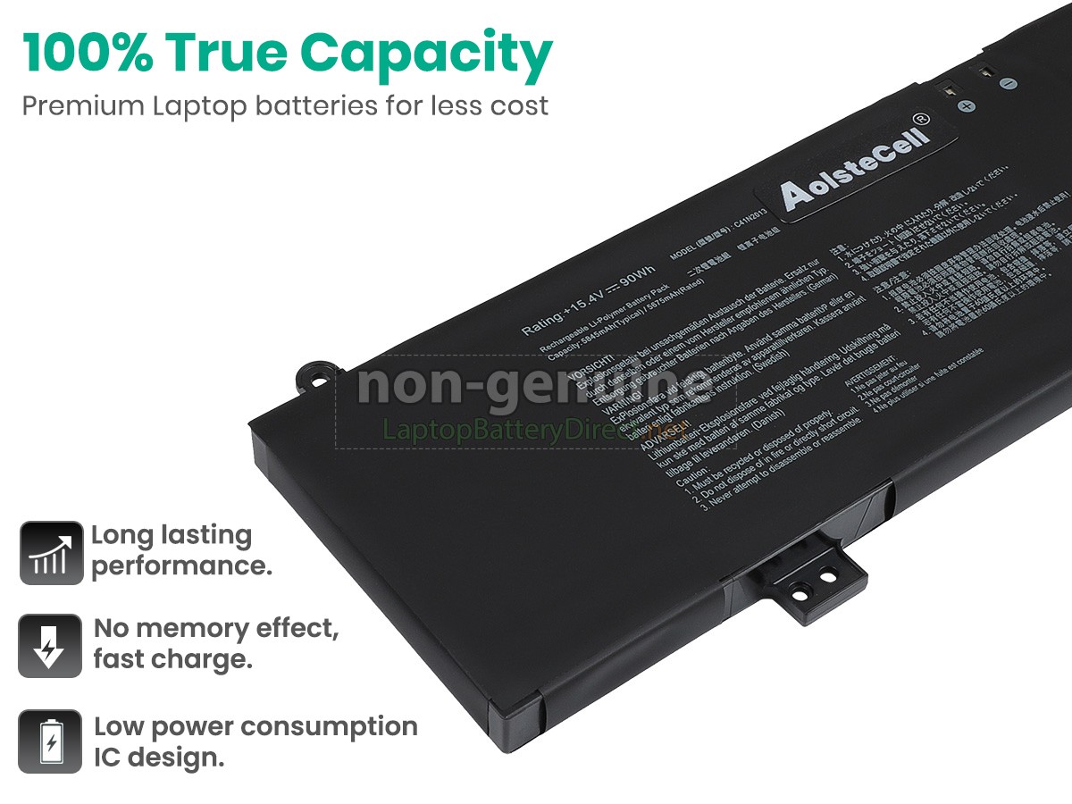 replacement Asus Rog STRIX G15 G513QR battery