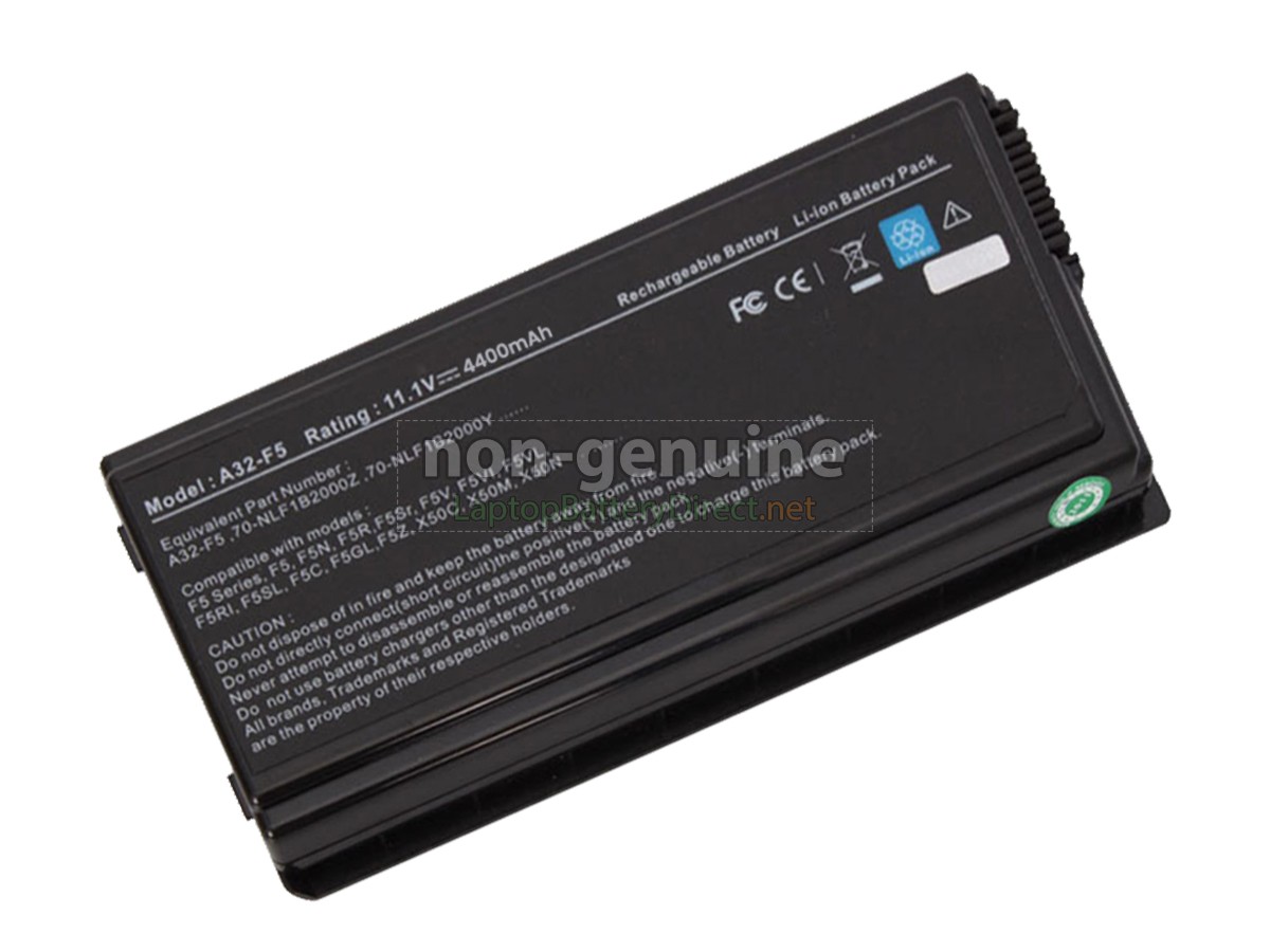 replacement Asus F5 battery