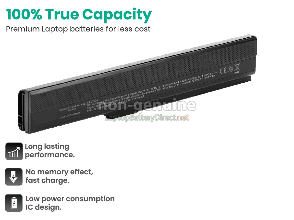 replacement Asus K42F-A1 battery