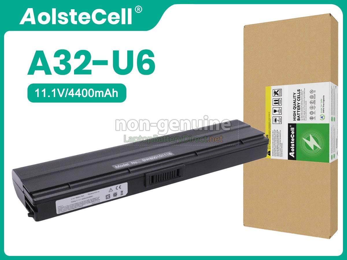 replacement Asus A33-U6 battery