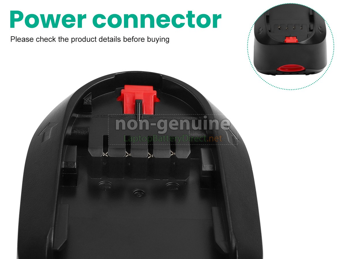 replacement Bosch PSR 18 LI-2 battery