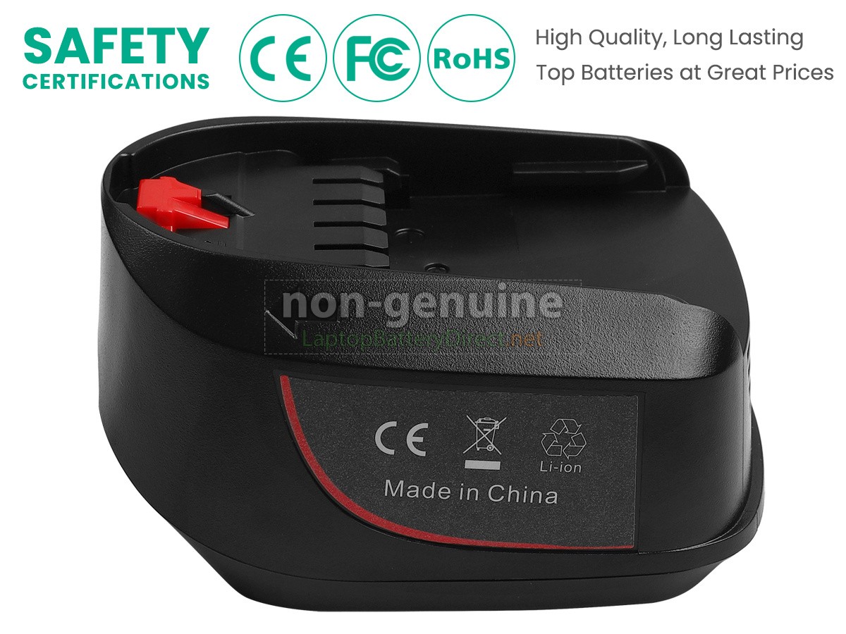 replacement Bosch PSR 18 LI-2 battery