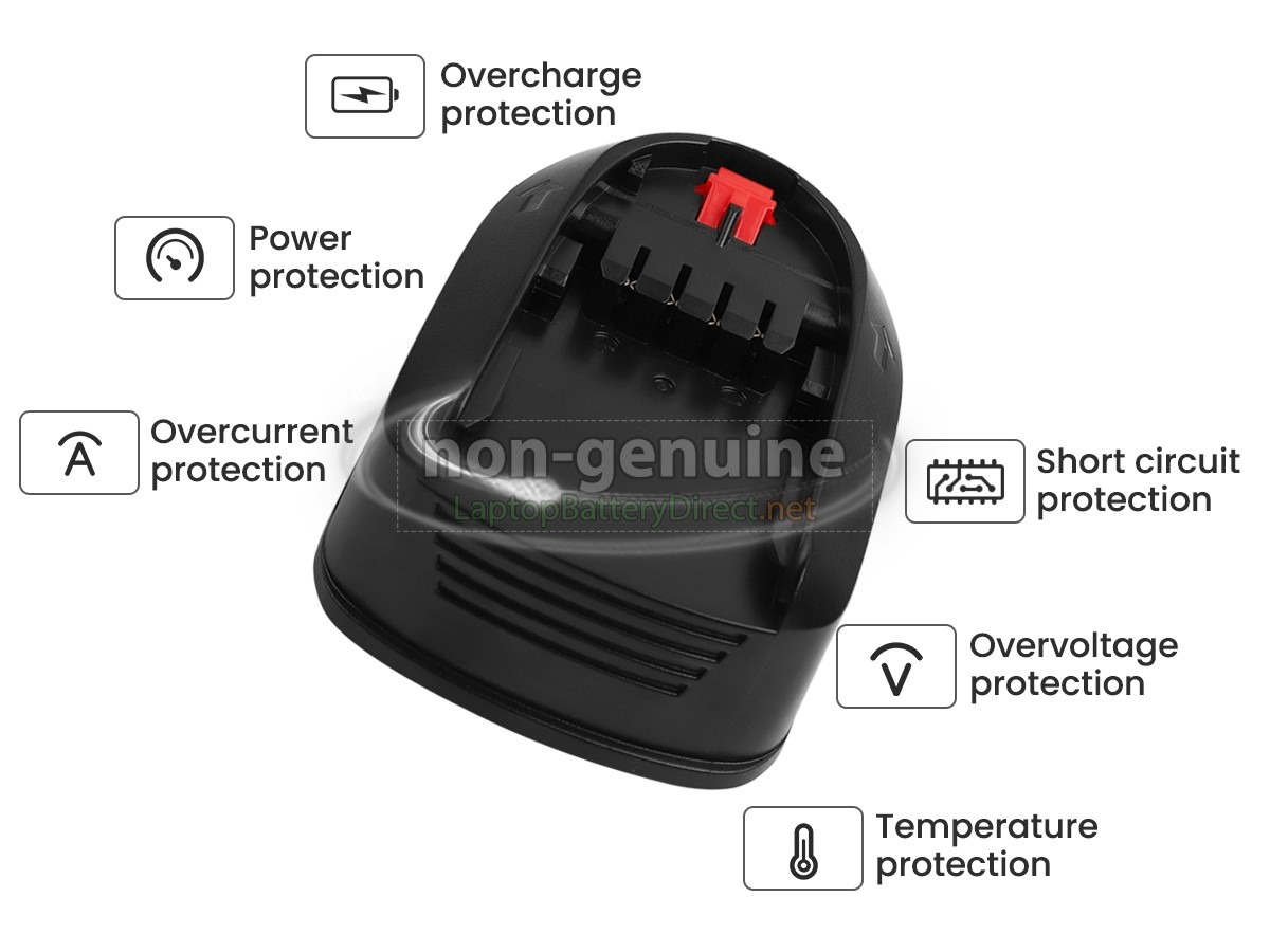 replacement Bosch PSR 18 LI-2 battery