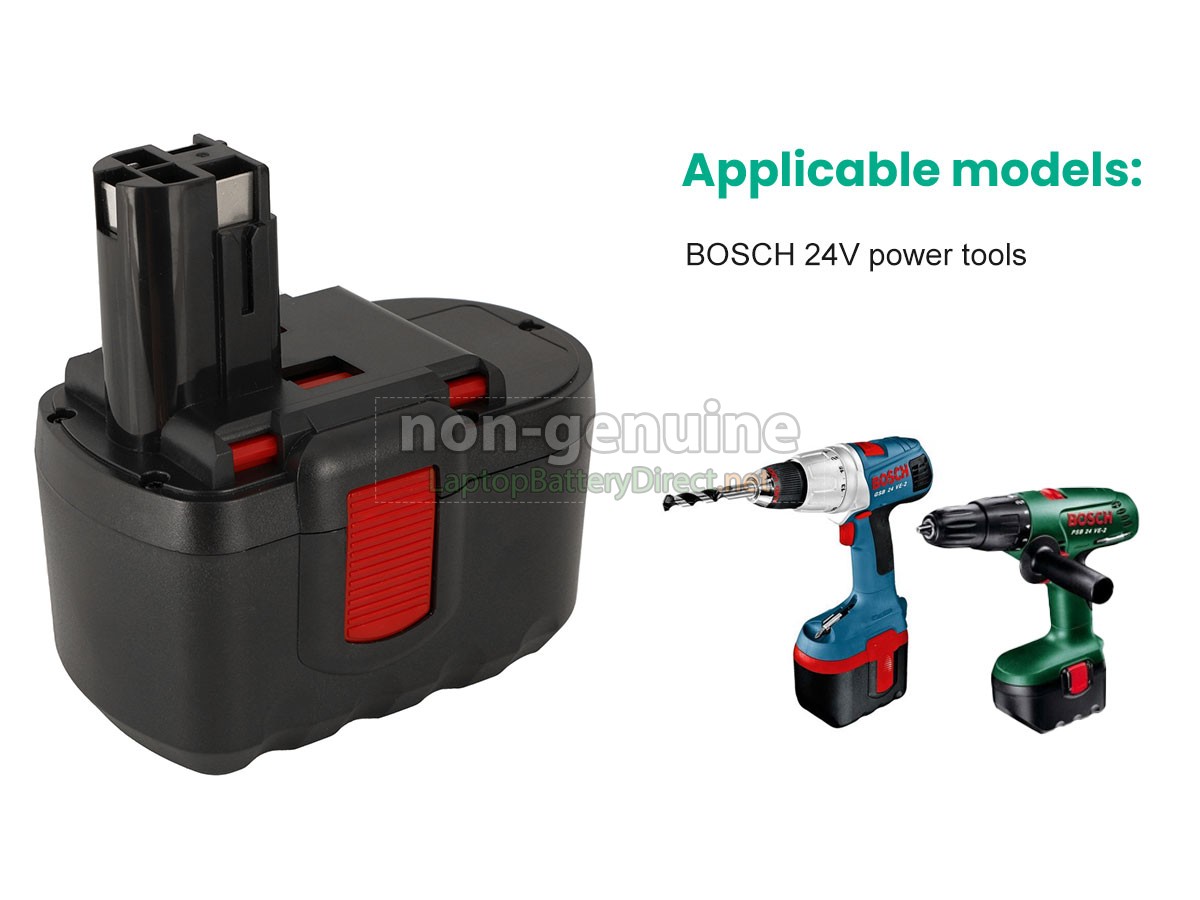 replacement Bosch PSB 24VE-2 battery