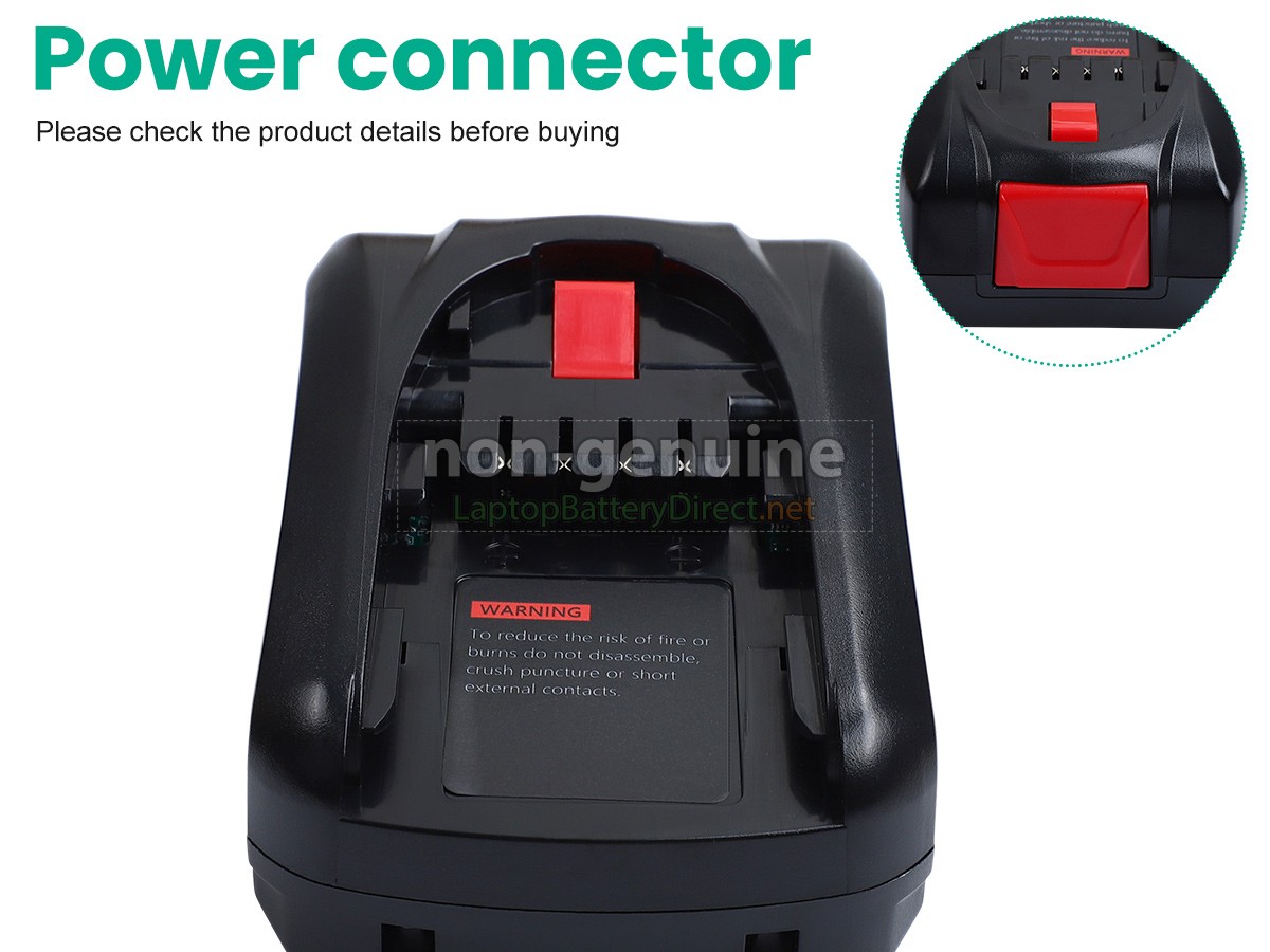 replacement Bosch PSR 18 LI-2 battery