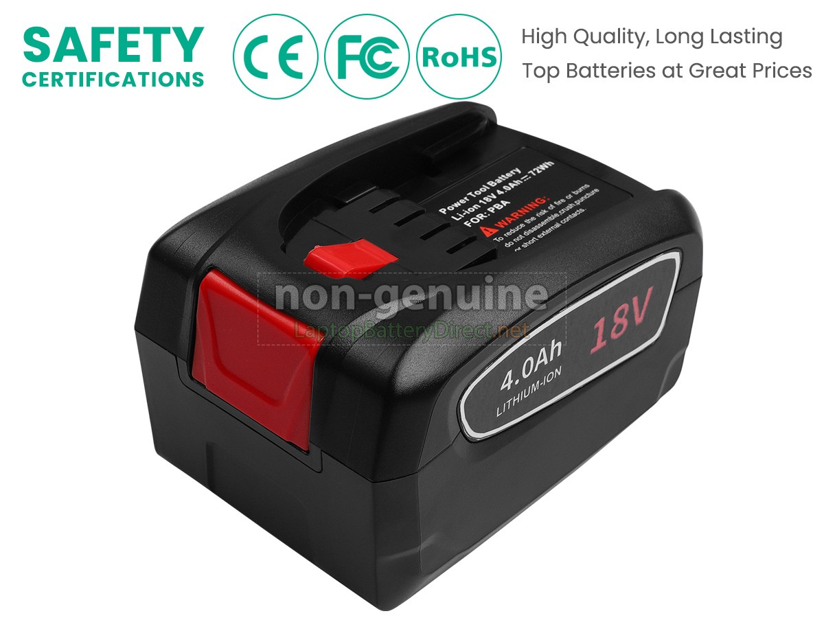 replacement Bosch PSR 18 LI-2 battery