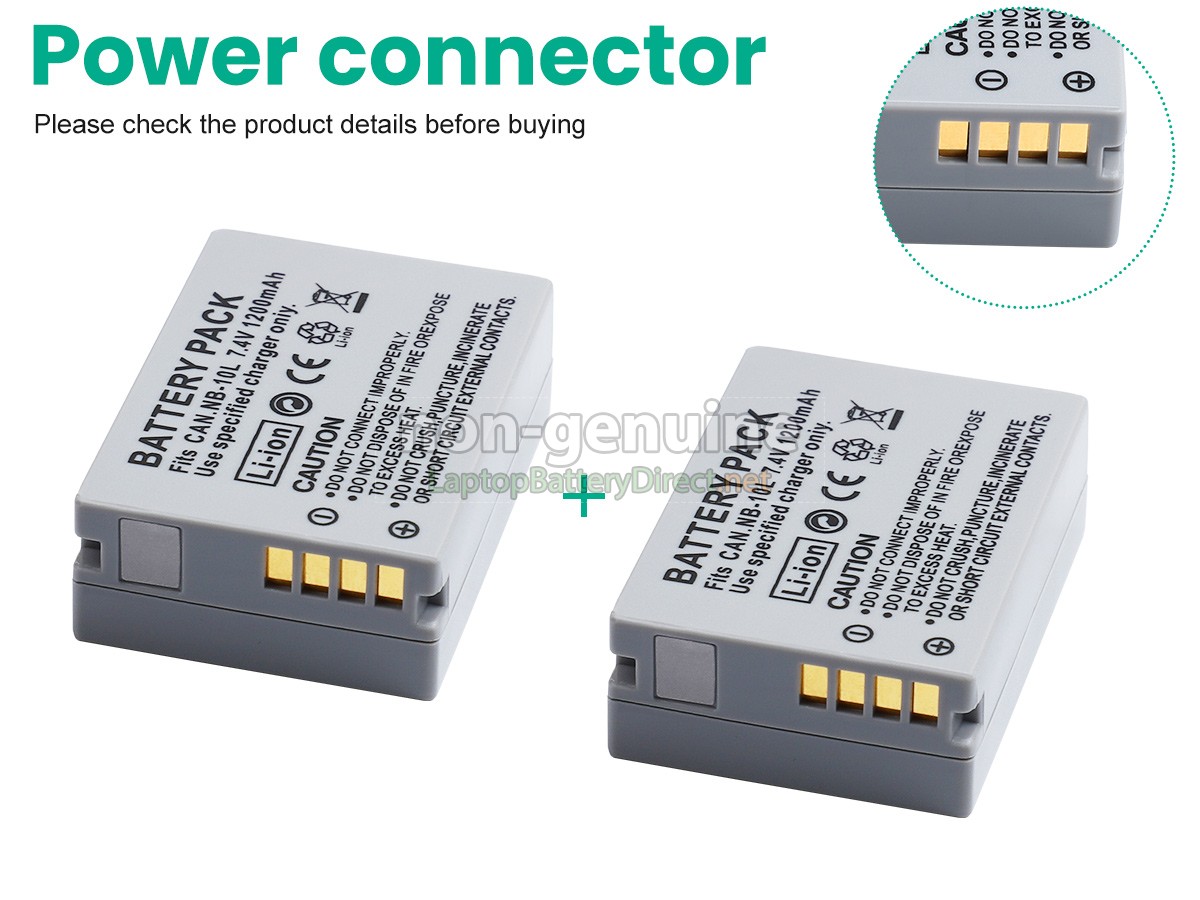 replacement Canon 5668B002 battery