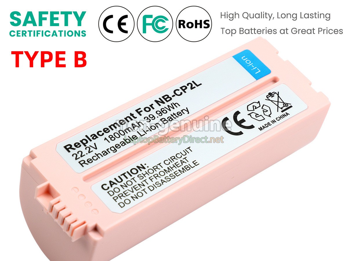 replacement Canon NB-CP2L battery