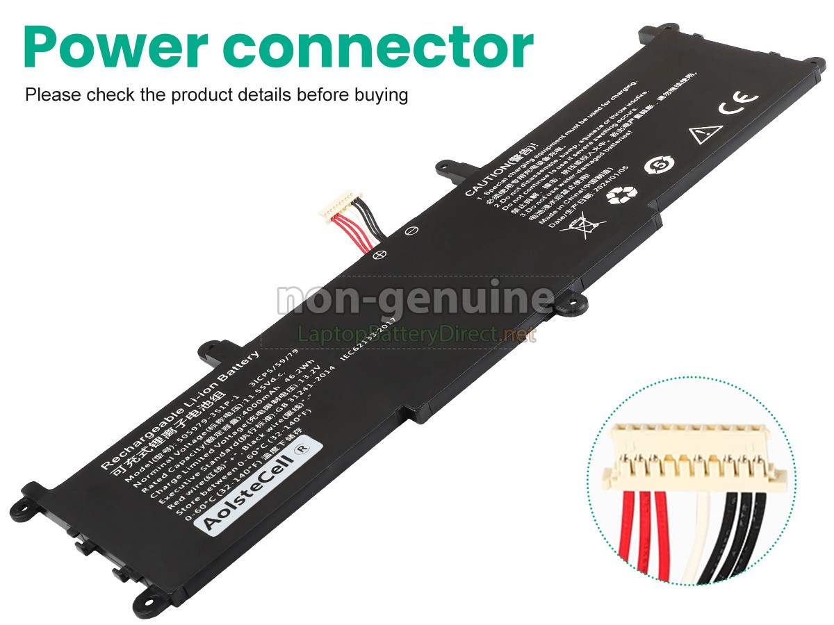 replacement CHUWI 505979-3S1P-1 battery