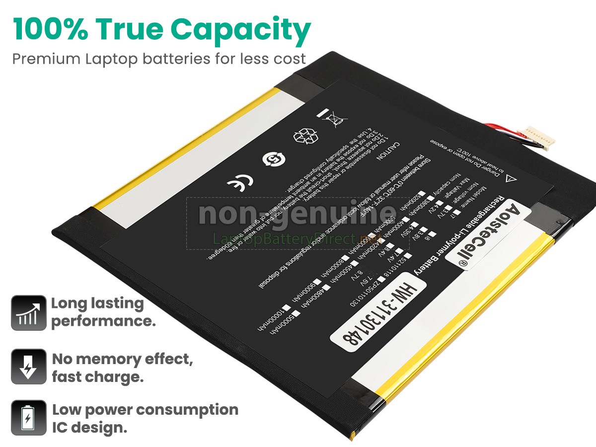 replacement CHUWI 31130148 battery
