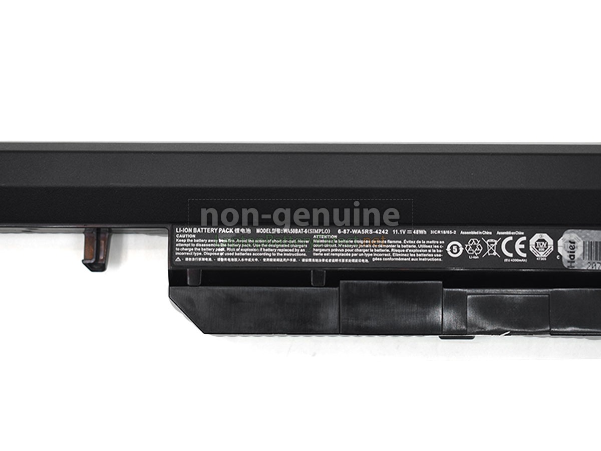 replacement Clevo MG150 battery