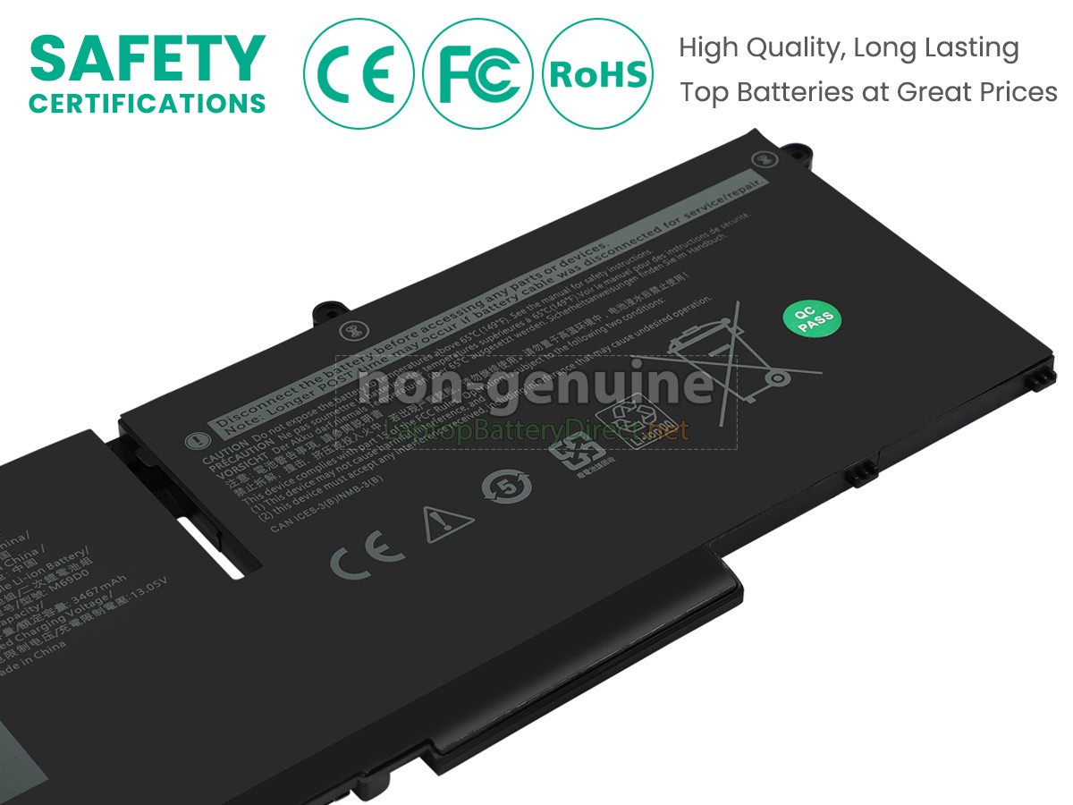 replacement Dell 8H6WD battery
