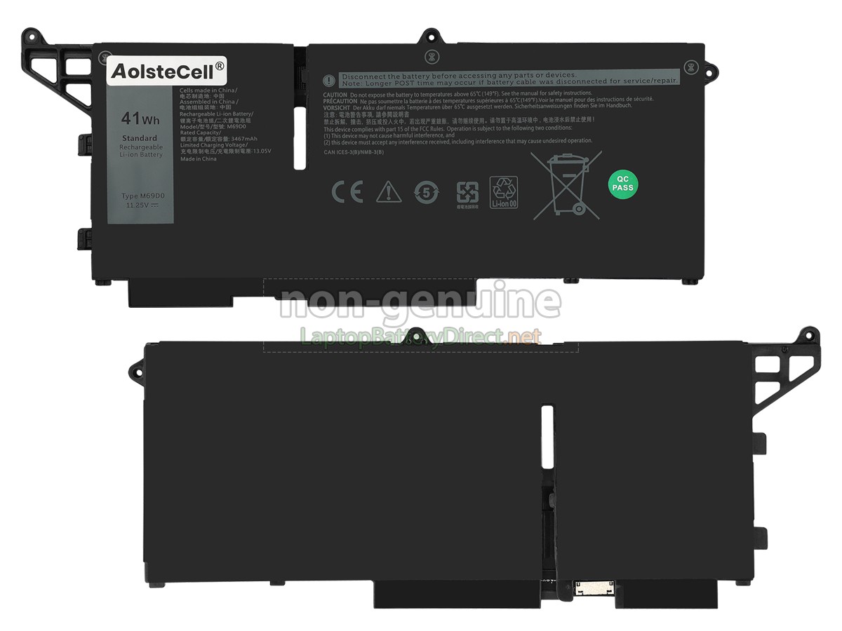 replacement Dell 8H6WD battery