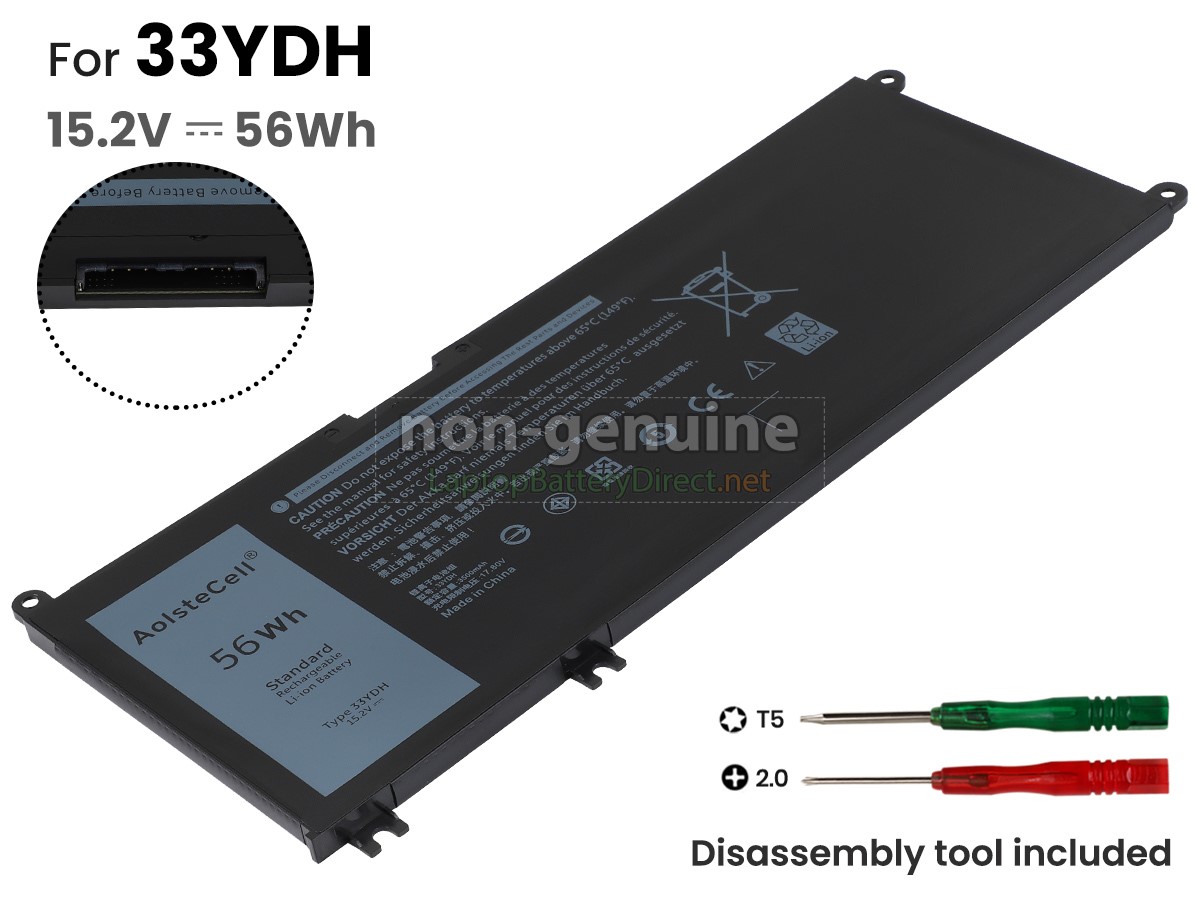 replacement Dell P76F battery