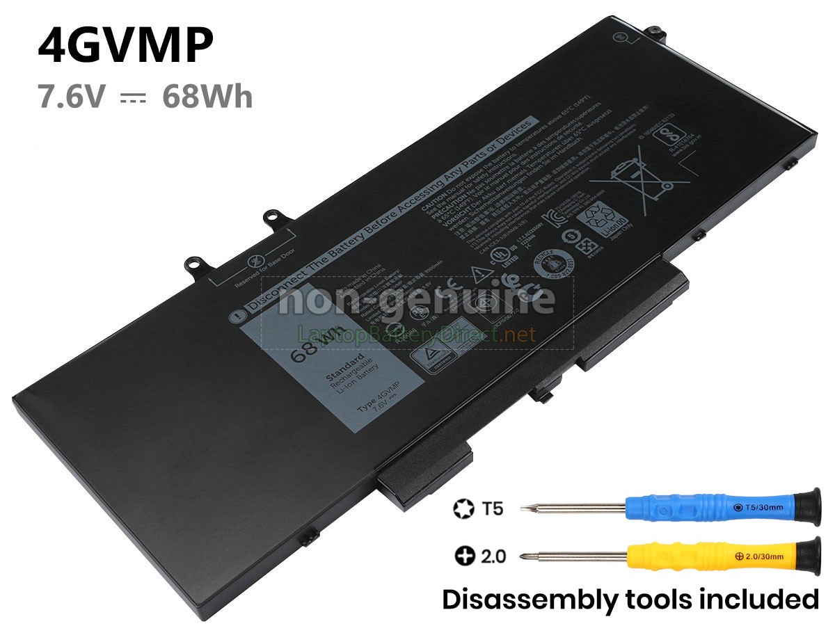 replacement Dell 4GVMP battery