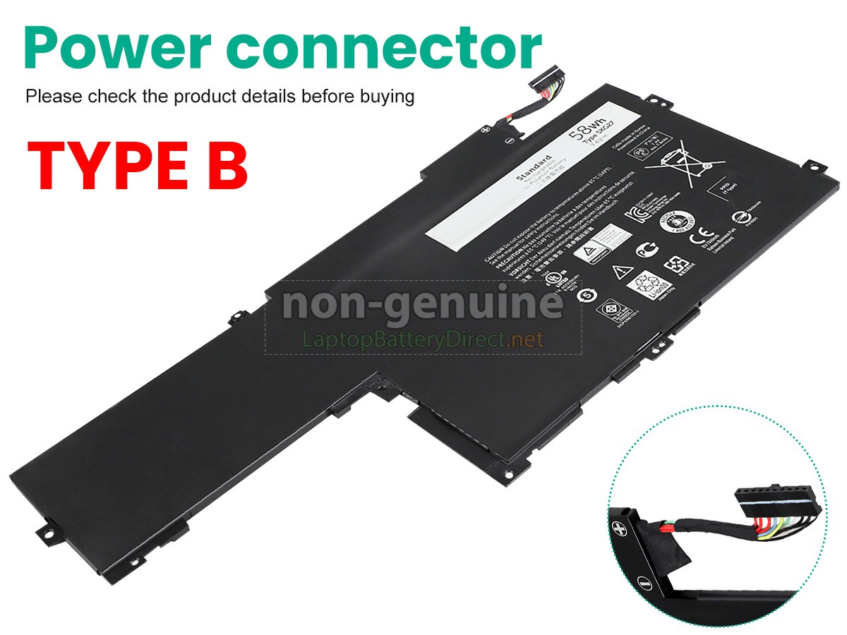 replacement Dell Inspiron 14 7000 battery