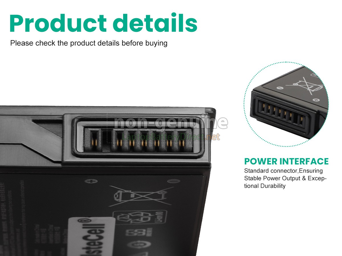 replacement Dell JM6CX battery