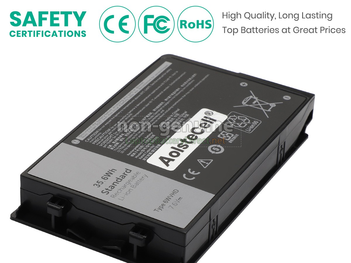 replacement Dell JM6CX battery