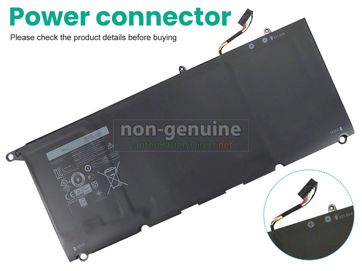 replacement Dell P54G002 battery